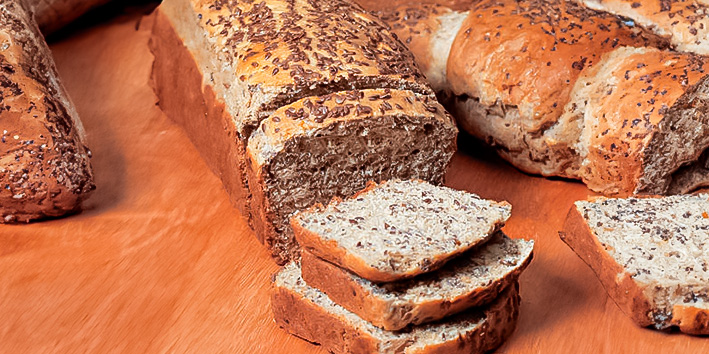 Receita de Po Integral com Semente de Linhaa